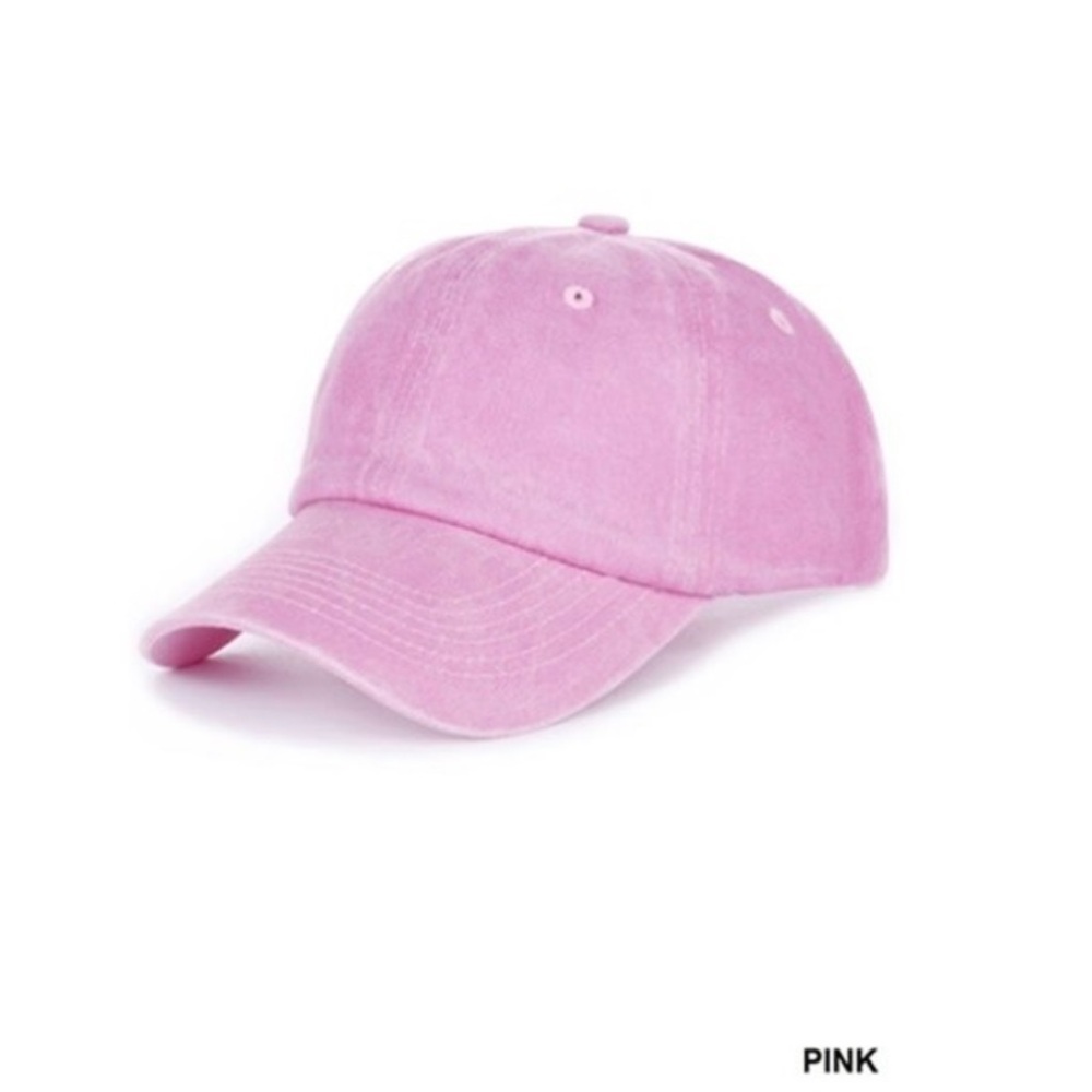 NEW ZENANA VINTAGE WASHED BASEBALL CAP